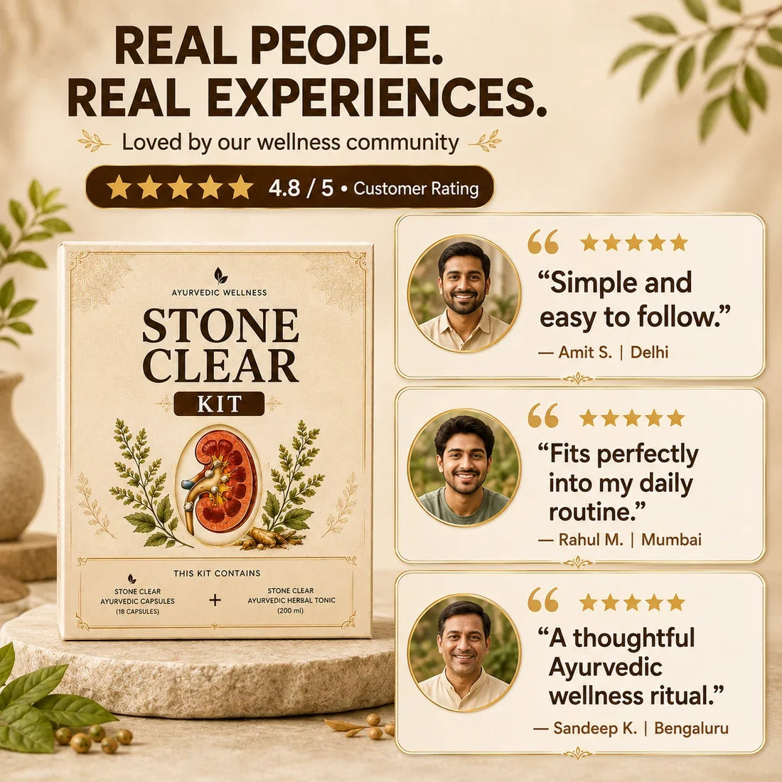 Stone Clear Kit