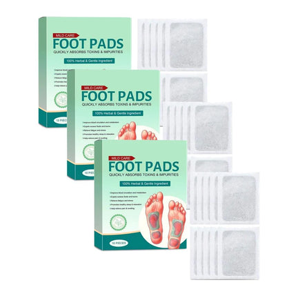 100% Herbal & Gentle Ingredient Detox Foot Pads