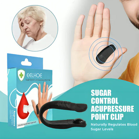 Acuplus+ Sugar Control Acupressure Point Clip - Buy 1 Get 1 FREE (sugarfitOfficial )🔥