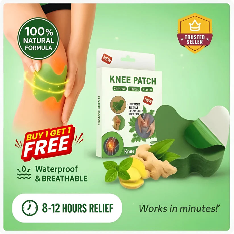 OrthoRelief™ Herbal KNEE PAIN Relief Patch