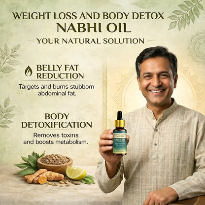 Weight Management and Body Detox Nabhi Oil